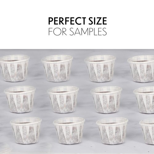 1 Oz Paper Cups- Paper Medicine Taster Ketchup Sacrament Paper Cups (PACK A - 1000 PACK)