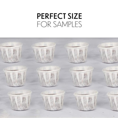 1 Oz Paper Cups- Paper Medicine Taster Ketchup Sacrament Paper Cups (PACK A - 1000 PACK)