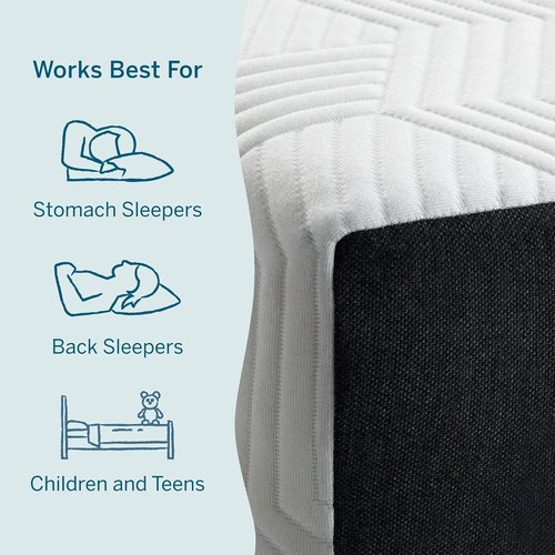 Lucid 8 Inch Memory Foam Mattress - Medium Firm - Bamboo Charcoal & Cooling Gel - Twin Size