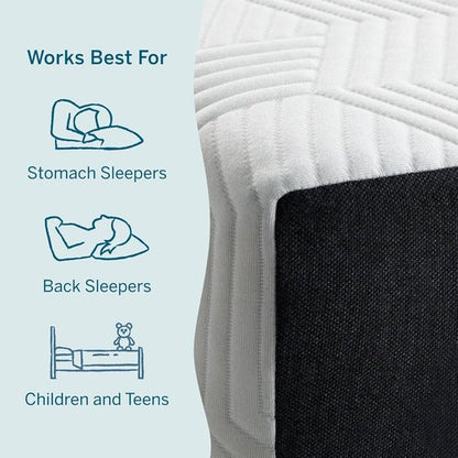 Lucid 8 Inch Memory Foam Mattress - Medium Firm - Bamboo Charcoal & Cooling Gel - Twin Size