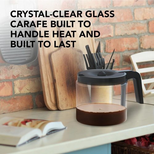 Keurig 12-Cup Coffee Carafe - Compatible with K-Duo Essentials & K-Duo Hot/Iced | Durable Design