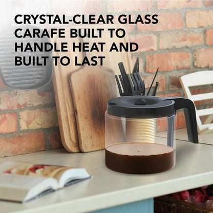 Keurig 12-Cup Coffee Carafe - Compatible with K-Duo Essentials & K-Duo Hot/Iced | Durable Design