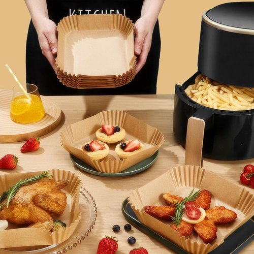 COSORI Disposable Air Fryer Liners - Parchment Paper Baking Sheets for 2 Qt & 2.1 Qt Air Fryers