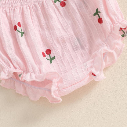 Mubineo Baby Girl Summer Outfit Set - Cute Ruffle Tops & Shorts | Infant Toddler Princess Style