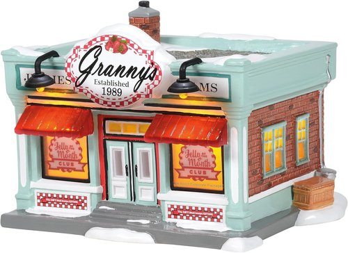 Department 56 | National Lampoon's Christmas Vacation Jelly of The Month Club Lit Building - 5.12 Inch, Multicolor