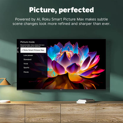 Roku Smart TV – 55-Inch Plus Series, Mini-LED TV – RokuTV with Enhanced Voice Remote – Flat Screen 4K QLED Television with Dolby Vision & Wi-Fi for Streaming Live Local News, Sports