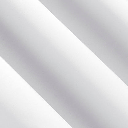 Sun Zero Bergen Theater Grade Extreme 100% Blackout Rod Pocket Curtain Panel, 40" x 84, White