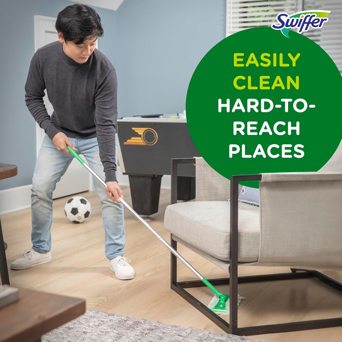 Swiffer Sweep + Mop Dry Pads Refill - Effective Floor Cleaner for Dirt & Dust | Lavender, 52ct