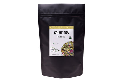 Spirit Tea, Organic Loose Leaf Herbal - Chamomile, Lavendar, Rose, Cloves - Caffeine-Free | bulk 8oz, 80-100 cups | The Spice Hut, First Sip of Tea