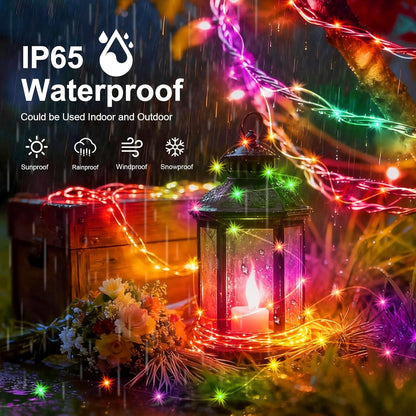 Skiennix 6 Pack Battery Powered Fairy Lights - Remote Control, Timer & 8 Modes | 7ft 20LED Mini Lights for Easter, Christmas & Weddings (Multicolor)