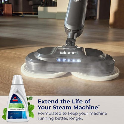 BISSELL Eucalyptus Mint Demineralized Steam Mop Water - 32 Ounces | Pure Cleaning Power