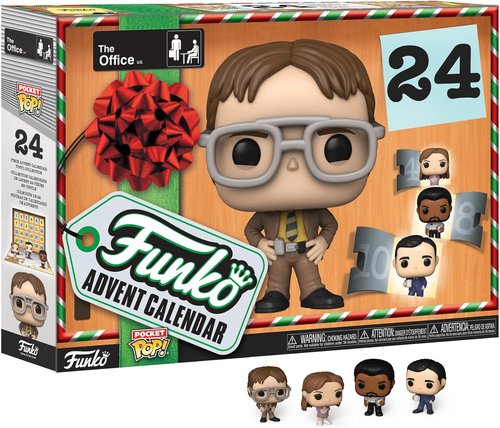 Funko Pop! Advent Calendar - The Office Michael Scott - 24 Days of Collectible Vinyl Figures | Perfect Holiday Gift for Kids