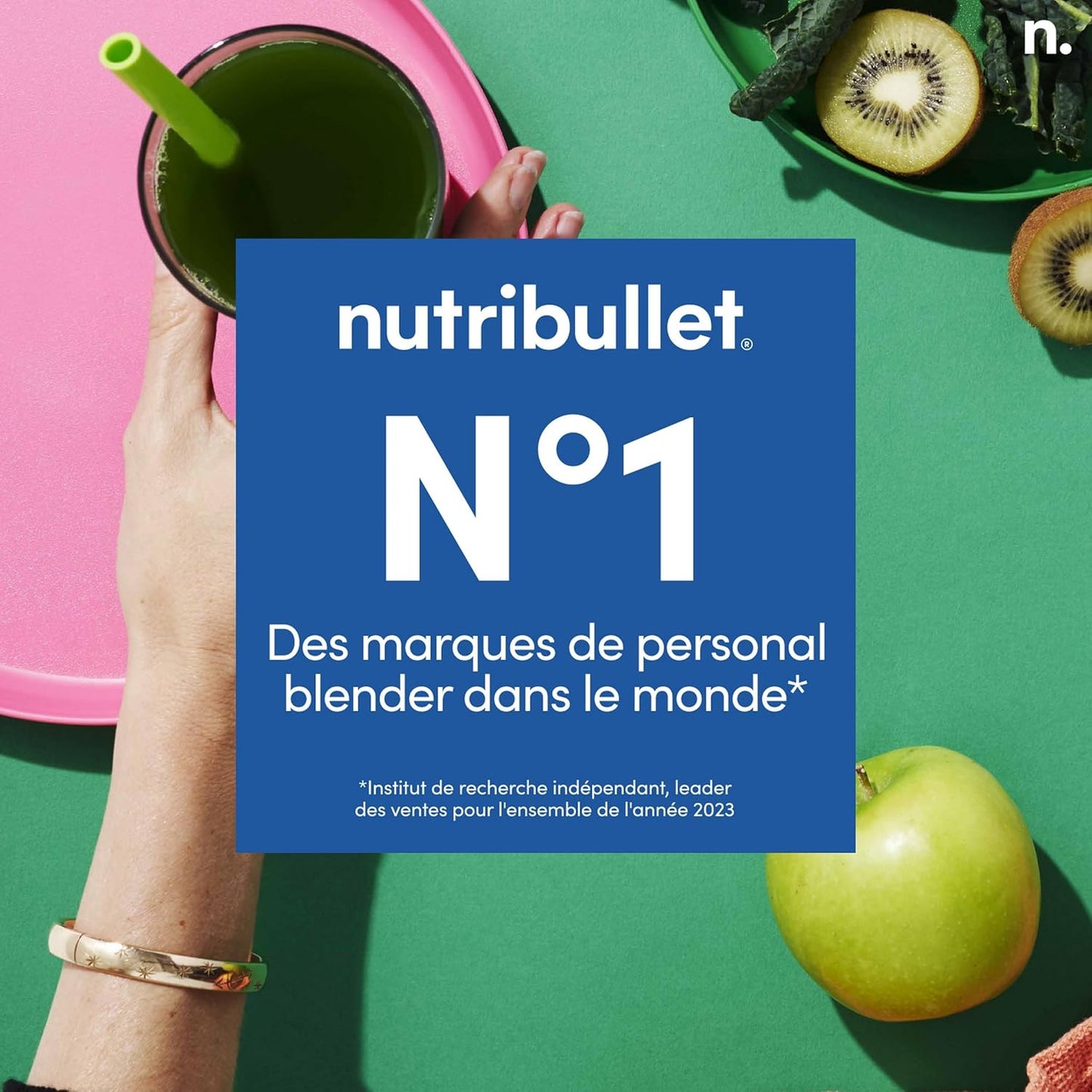Nutribullet Pro+ 1200 Watt Personal Blender - Pulse Function | Sleek Black Design