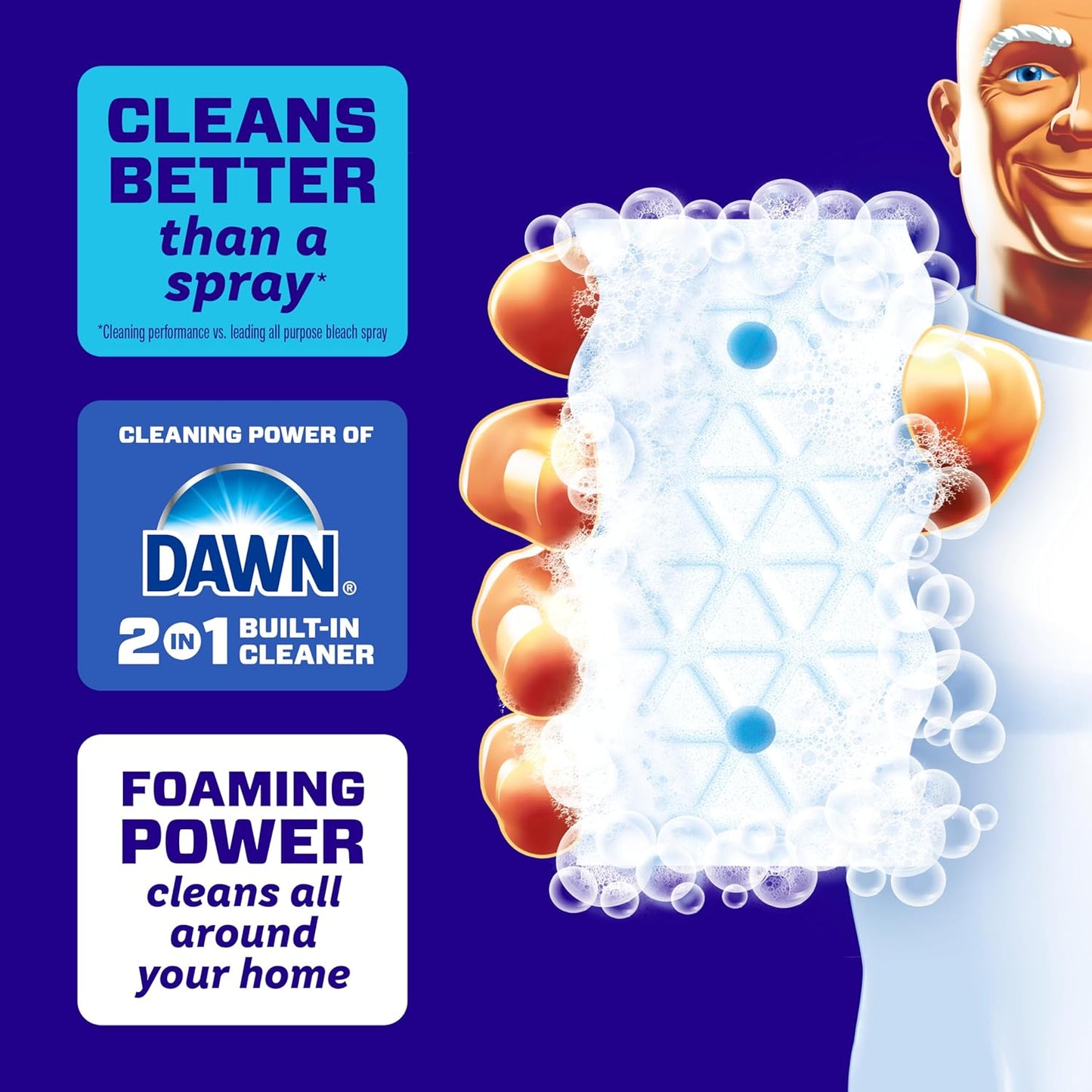 Mr. Clean Magic Eraser - Ultra Foamy All-Purpose Cleaning Sponge | 7 Count for Walls, Sneakers & More