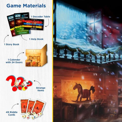 EXIT: The Game - Silent Storm Advent Calendar | Family Cooperative Puzzle Escape Room