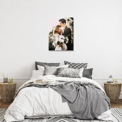 Custom Canvas Prints - Personalized Framed Wall Art for Family & Pets | 6x8in Photo Gifts