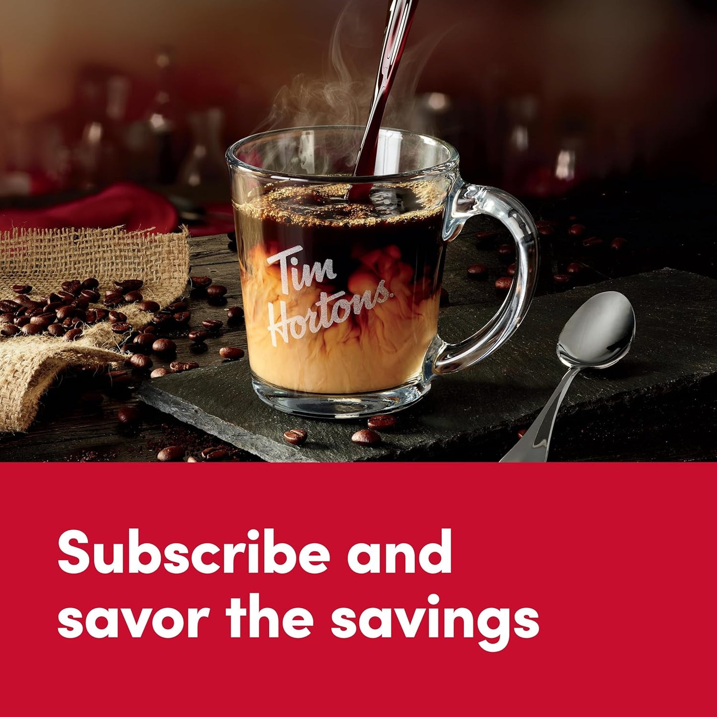 Tim Hortons Hazelnut Coffee K-Cup Pods - Medium Roast, 12ct Compatible with Keurig Brewers