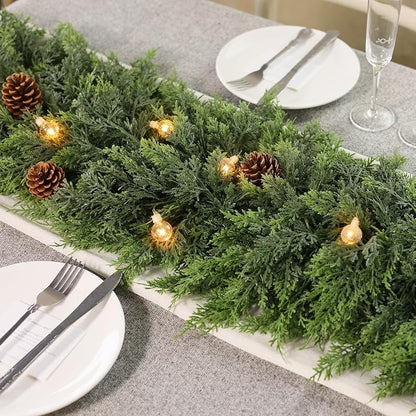 5FT Artificial Cedar Garlands for Fireplace Decoration - 1 Pcs Variation of THIS listing
