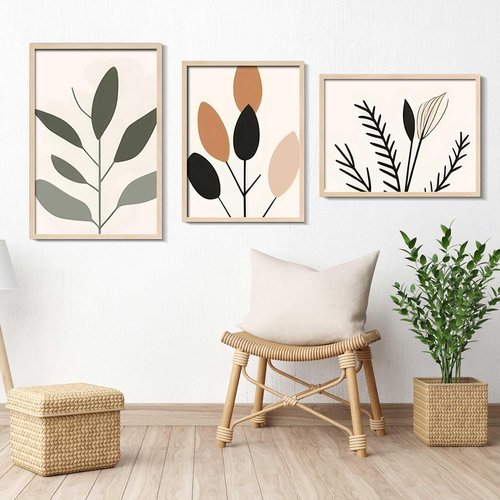 LaVie Home 18x24 Picture Frame - Classic Oak Frame with HD Plexiglas for Vertical/Horizontal Display