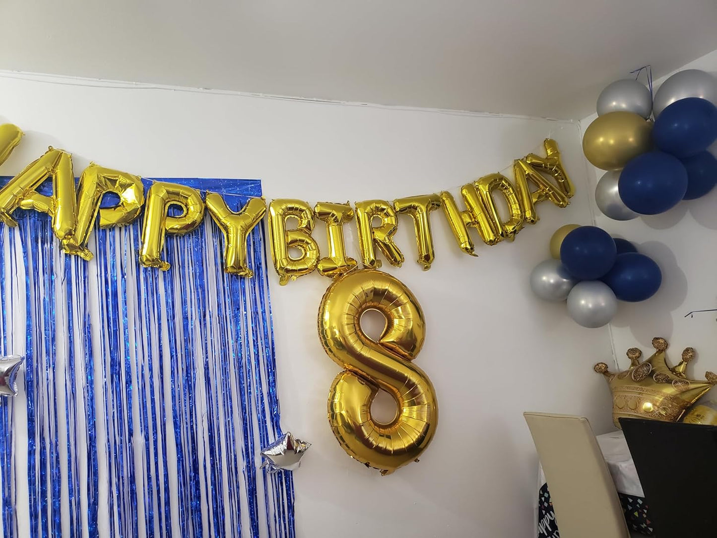 Number 6 Balloon 40 Inch - Gold Birthday Decorations for Men & Women | Perfect for 6th Birthday Parties
