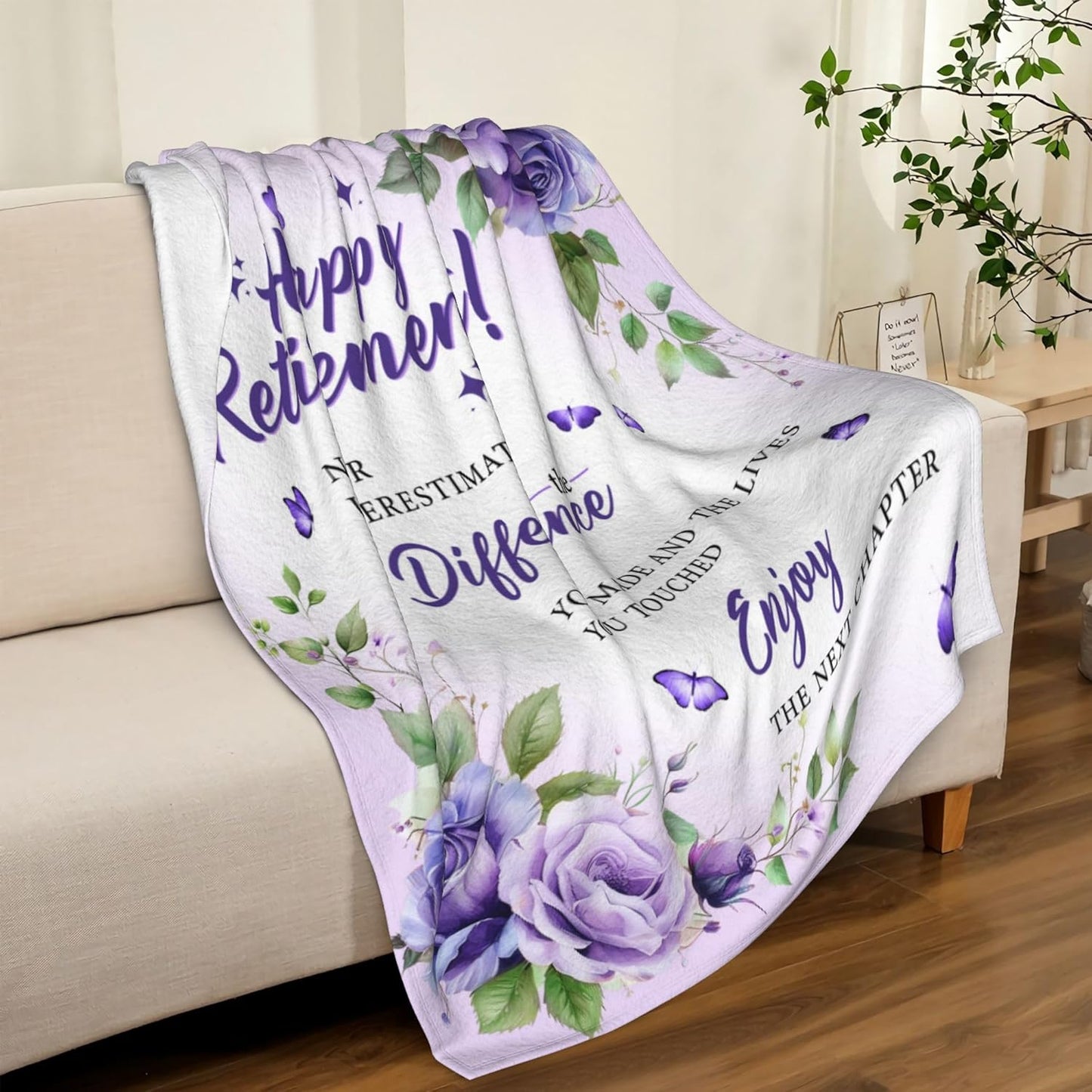 Retirement Gifts for Women 2026, Retired Gifts for Women, Female Retirement Gifts, Retirement Gifts for Coworkers Nurse Teacher, Farewell Gifts for Coworker, Retirement Blanket for Women 50"X60"