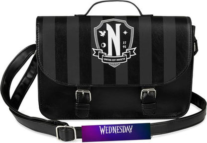 **Wednesday Crossbody Bag - Cute Mini Sling Purse for Girls & Teens | Stylish Travel Accessory**