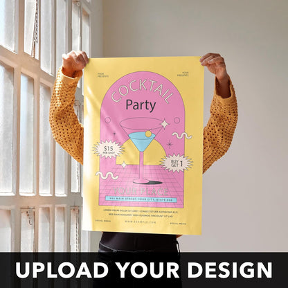 Skiennix Custom Posters - Glossy Finish - Available in Multiple Sizes (12x18" to 1,000 Posters)