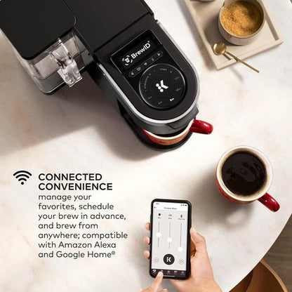 Keurig K-Supreme Plus SMART Coffee Maker - Single Serve K-Cup Brewer with MultiStream Technology, 78 Oz, Black