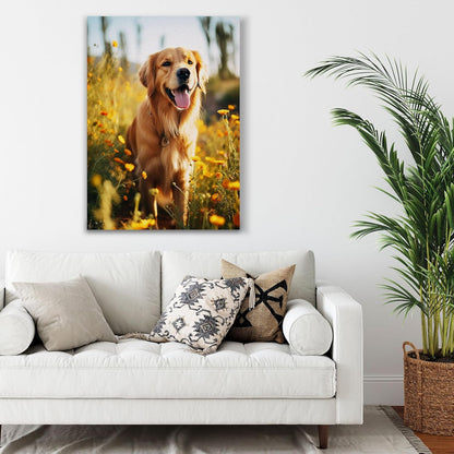 SPECPIX Custom Canvas Prints - Personalized Wall Art for Family & Pets | 20x24" Framed Canvas