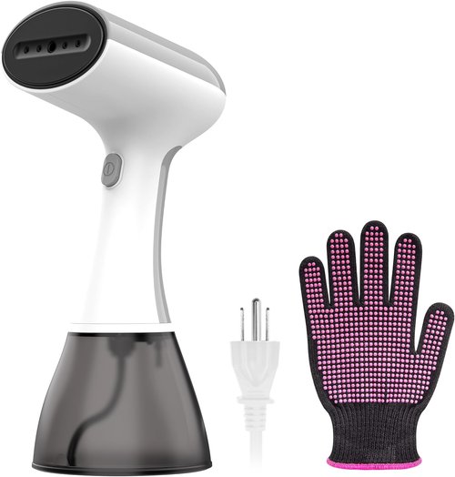 GS01 Handheld Clothes Steamer - 1500W High Power, 400ml Water Tank, Fast 20S Heat-Up, Portable Design