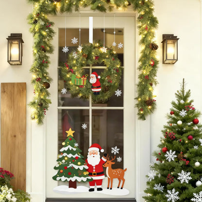Regine Switzerland Wreath Hanger - Adjustable 15" to 25" for Christmas & Fall Decorations | White