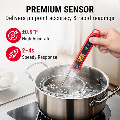 ThermoPro TP19H Digital Meat Thermometer - Instant Read for Perfect Cooking | Fast and Accurate
