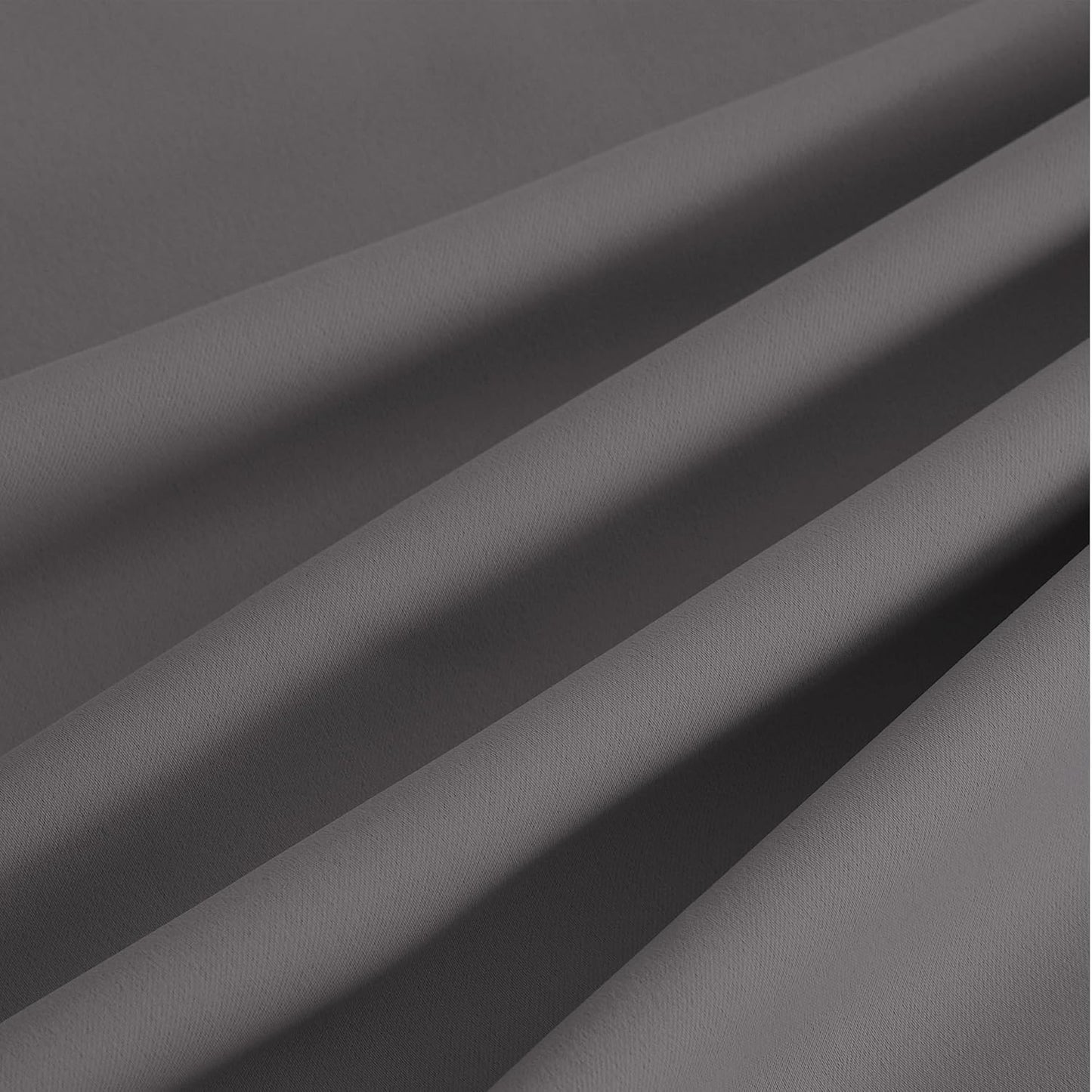 NICETOWN Blackout Curtains - Grommet Grey Drapes | 95 Inches Long for Ultimate Light Control