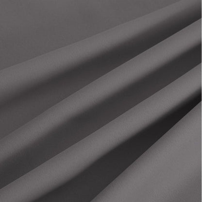 NICETOWN Grey Light Blocking Curtains 63 Inches Long 2 Panels for Living Room, Bedroom, Office Thermal Insulated Blackout Drapes Solid Grommet Noise Reducing Window Curtains, W40