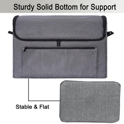 Slow Cooker Cover Bag for Ninja Foodi Possible Cooker Pro, Durable Dust Cover with Front Pocket Handle, Scratch Water Resistant, Gray