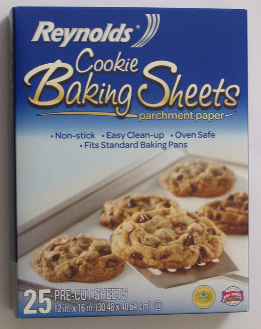 Reynolds Cookie Baking Sheets Non-stick Parchment Paper 2-pack (25 Count Each) (2)