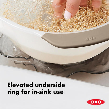 OXO Good Grips Colander - Efficient Rice & Small Grains Washing Tool | Durable Design