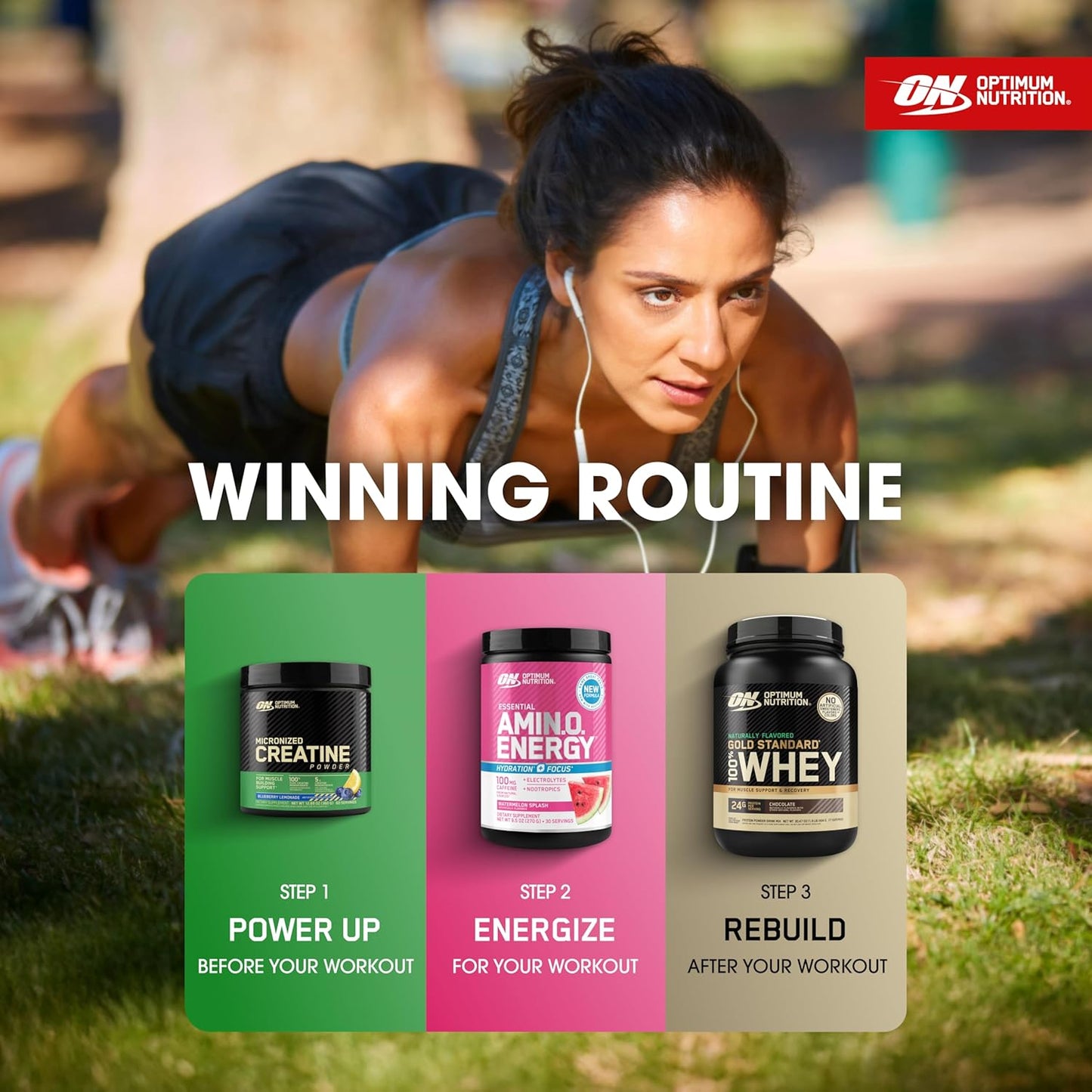 Optimum Nutrition Gold Standard Whey Protein Powder - Naturally Flavored Vanilla, 15 Servings