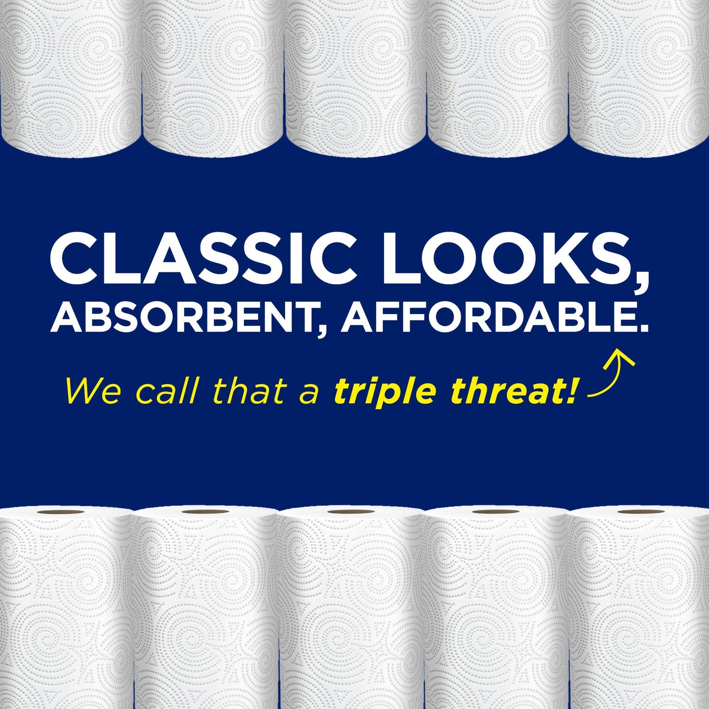 Sparkle Pick-A-Size Paper Towels, 6 Rolls = 11 Regular Rolls, Everyday Value Paper Towel With Full And Half Sheets