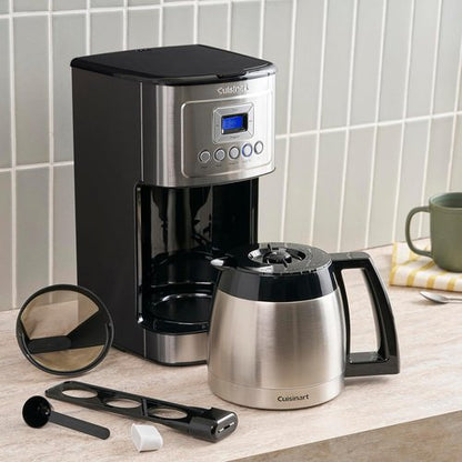 Cuisinart 12-Cup Coffee Maker - Programmable Thermal Carafe with Brew Strength Control | Stainless Steel DCC-3400NAS