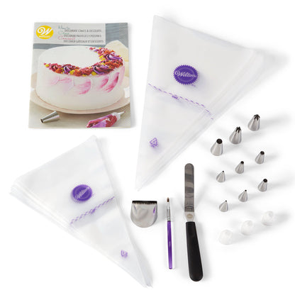 Wilton Decorate Cakes and Desserts Kit, 2, White