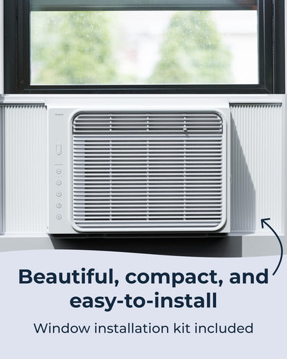 Windmill Window Air Conditioner - Quiet & Smart, Easy Install, Voice-Enabled, Remote & App Control AC Unit - 5,000 BTU Lite
