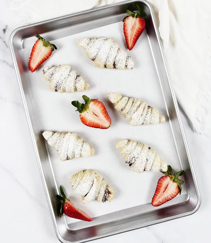 USA Pan Bakeware | Traditional Aluminized Steel Quarter Sheet Baking Pan - Durable & Uncoated
