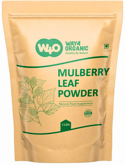 Mulberry Leaf Powder - Mulberry Leaf Extract - All-Natural Raw Herb Super Food Supplement - 1 Pound(16 Ounces)