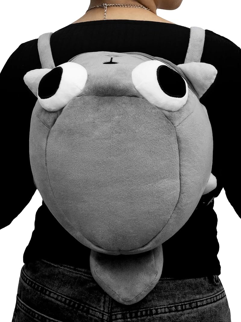 Pebble Plush Backpack - Dandy’s World Character Bag, 10" x 5.5" x 15"