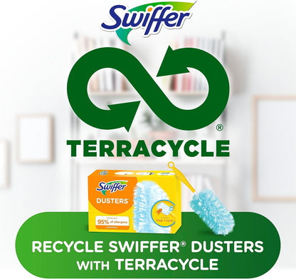 Swiffer Dusters Starter Kit - Includes 1 Handle & 5 High-Quality Dusters for Easy Cleaning