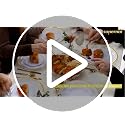 Supernal 20Pcs 13-Inch Clear Gold Beaded Rim Plastic Dinner Plate Chargers - Variation of THIS Listing