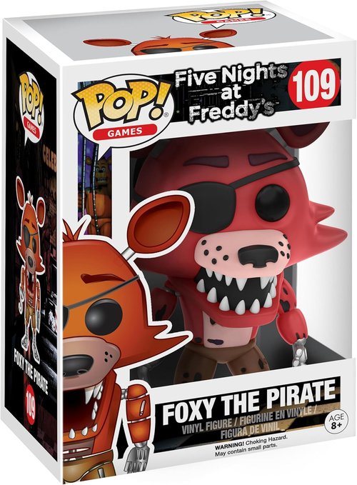 Funko Five Nights at Freddy's Foxy The Pirate Toy Figure - Multi-Colored, 3.75 Inches