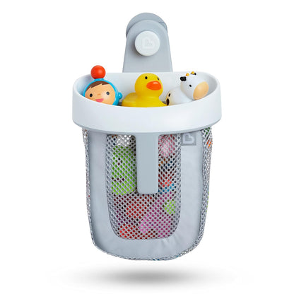 Munchkin® Super Scoop™ Bath Toy Storage - Quick Drying Mesh Design in Grey