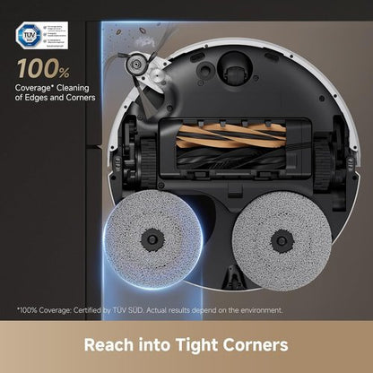 DREAME X50 Ultra White Robot Vacuum & Mop - 20,000Pa Suction, Auto-Empty, Self-Cleaning, 360° Navigation